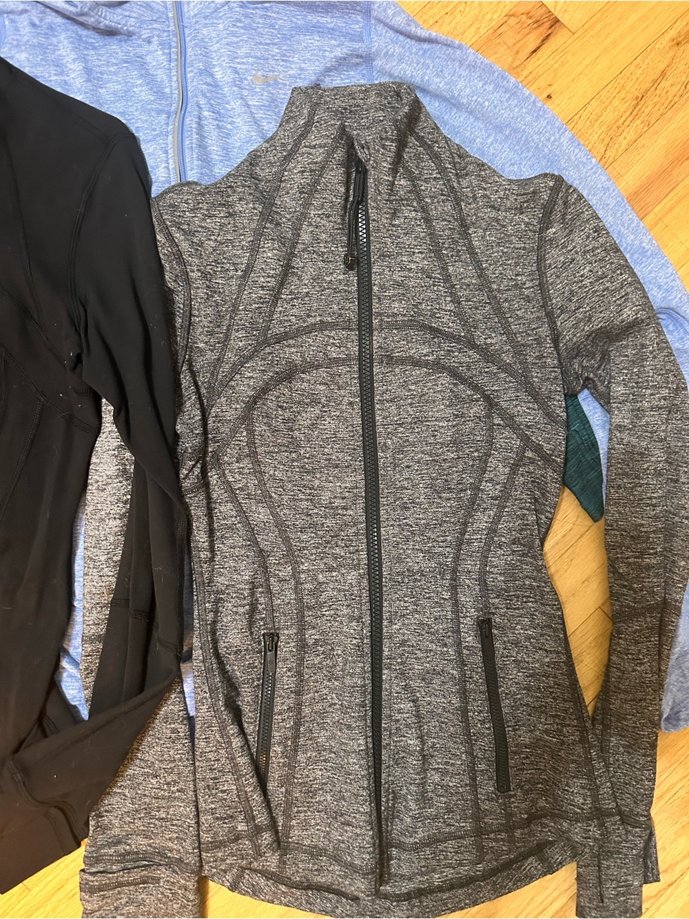 Assorted Active Zip-Up Jackets - Lululemon, Nike, and Reebok - Picture 3 of 4